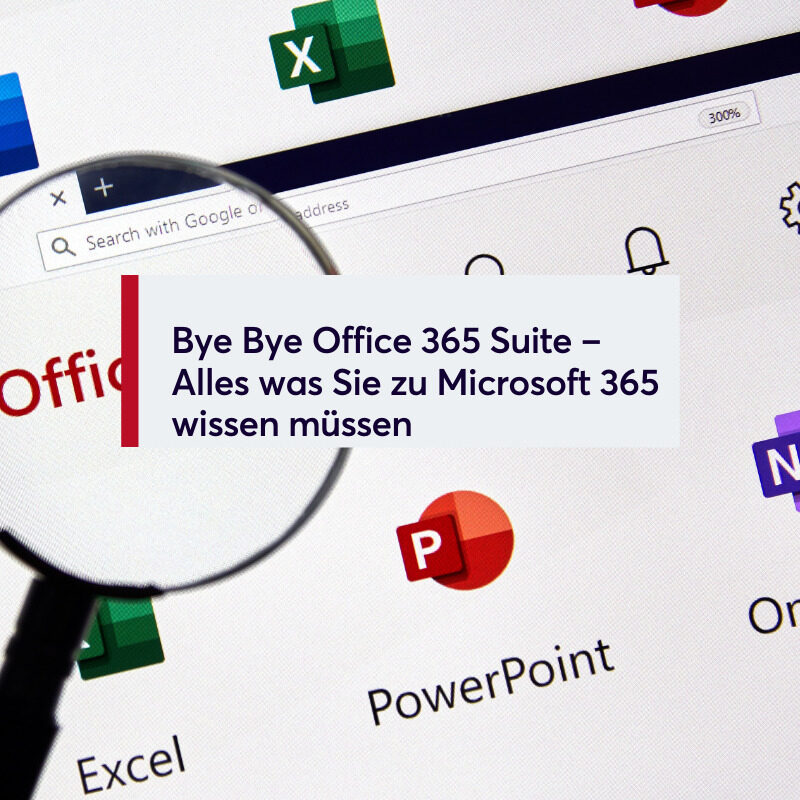 Bye Bye Office 365 Suite